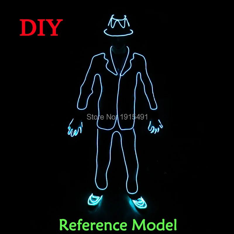 Новейший сценический дизайн неоновая Светодиодная лента танцевальный костюм