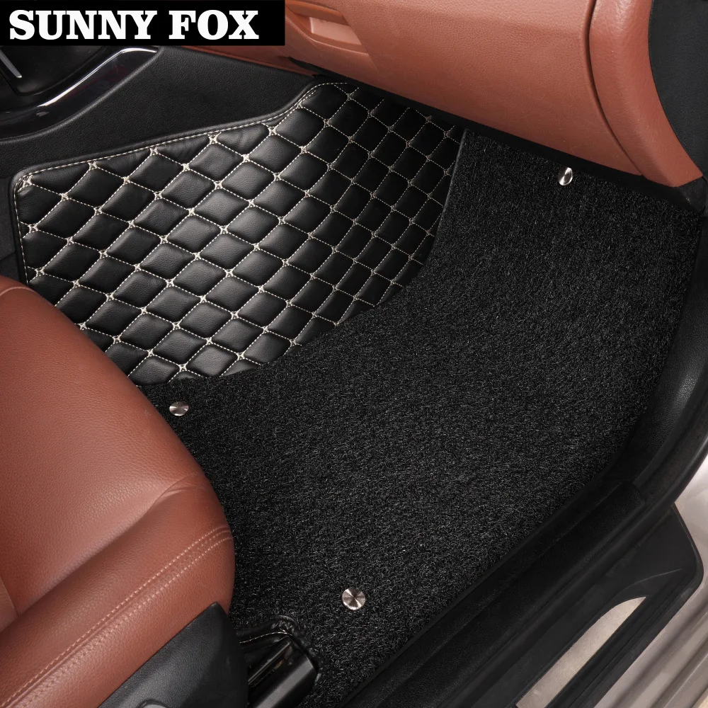 SUNNY FOX автомобильные коврики для Toyota Land Cruiser 200 Prado 150 120 Rav4 Corolla Avalon Highlander Camry Тюнинг