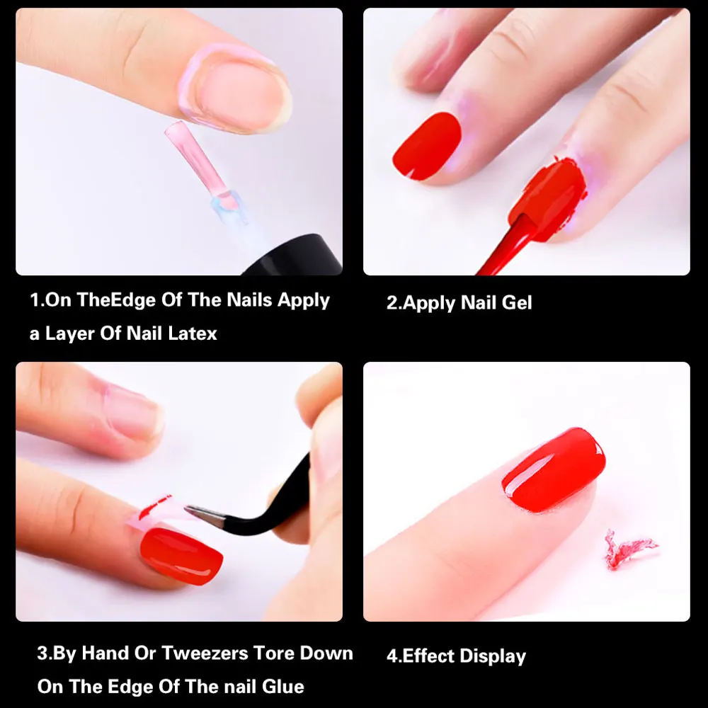 Fulljion отшелушивающая латексная жидкая лента для ногтей защита кожи латексный