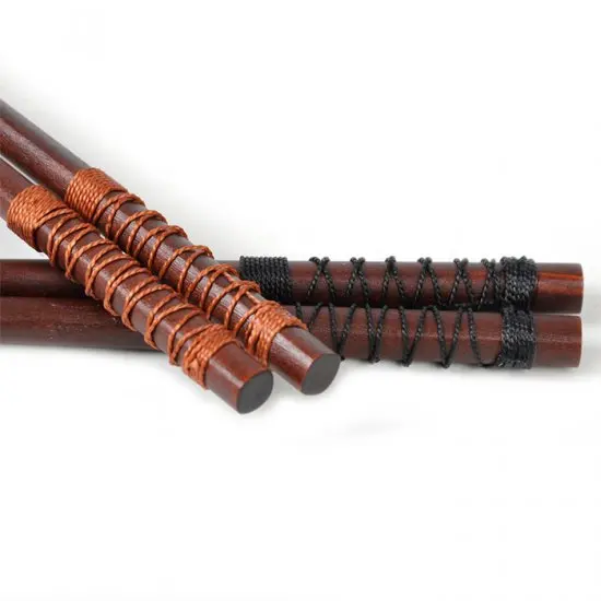 Палочки для еды из натурального каштана в японском стиле ручной работы 6 пар