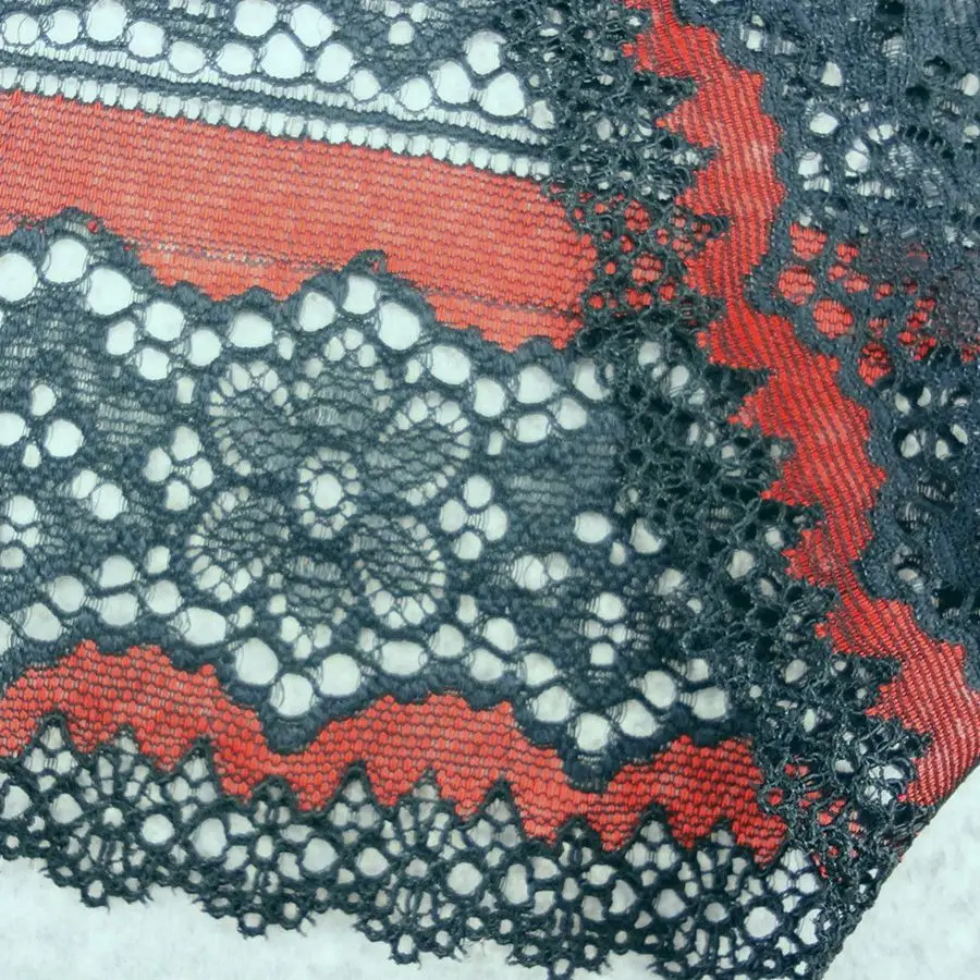 Лента кружевная эластичная шириной 104 см 24 5 см|trim sewing|stretch elastic laceelastic lace |