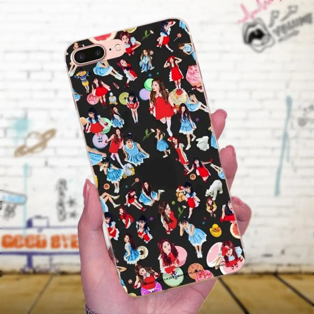 Корейская Поющая группа красный бархат для Huawei P7 Honor 4C 5A 5C 5X 6 6C 6A 6X 7 7X 8 9 V8 V10 Y3II Y5II Y6II