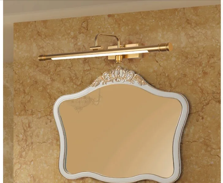 Бесплатная доставка современные латунные светодиодные Настенные светильники