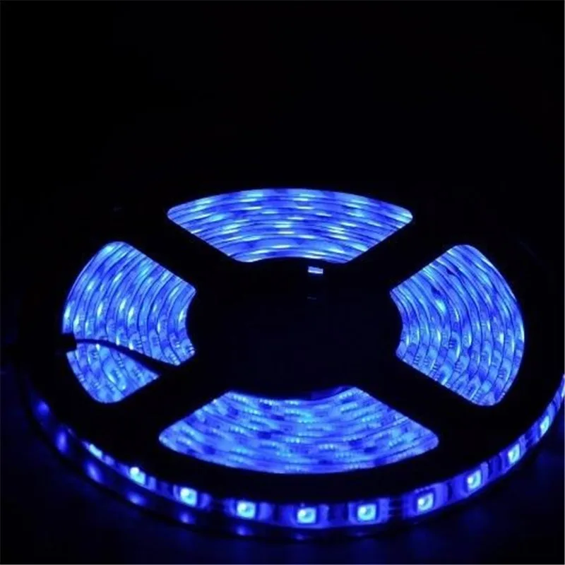 Светодиодный ленточный светильник RGB LED 3528 SMD 2835 гибкая лента полоса 5 М диод DC 12 В +