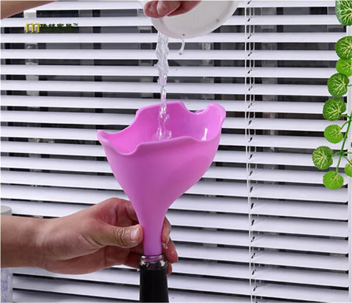 1 шт. длинный дом новый большой складной силиконовый слон Воронка бункер Экономия