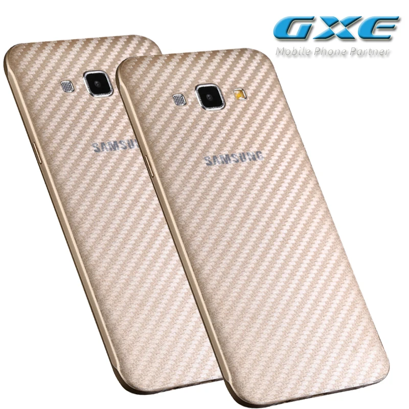 3D наклейка из углеродного волокна (не закаленное стекло не матовое стекло) задняя