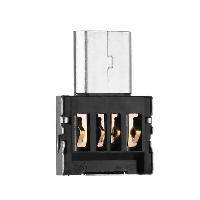 OTG кабель type-C Micro USB общий usb type адаптер Телефон Android Мобильный данных микропроцессор OTG кабель C головкой серебристый