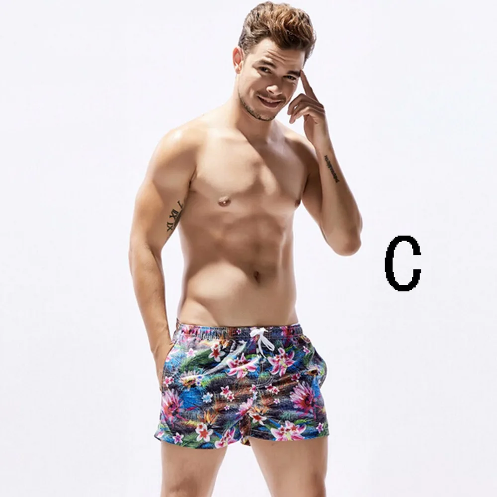 Daddy Chen пляжные шорты с цветочным принтом быстросохнущие мужские для серфинга