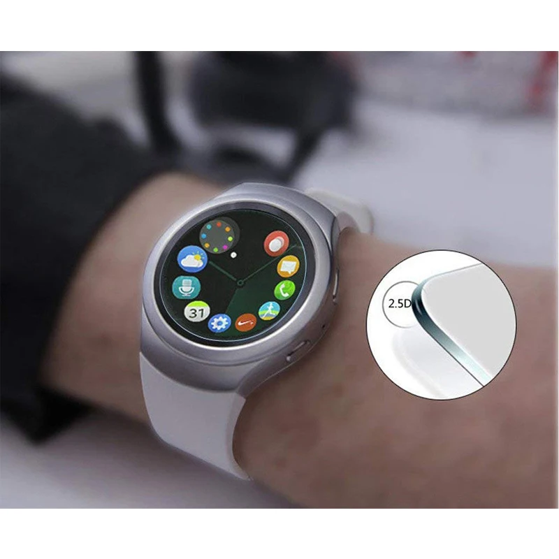 Полноэкранное закаленное стекло для samsung Galaxy Watch 46 мм 42 S3/S2 Frontier/Classic S2 gear 9H