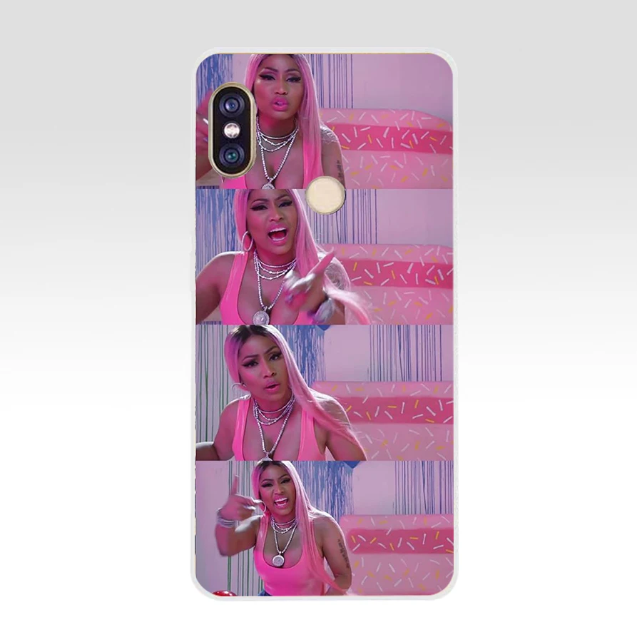 246H черный nicki minaj Мягкий Силиконовый ТПУ чехол для телефона xiaomi redmi 6 pro 5 plus note 4 4x mi