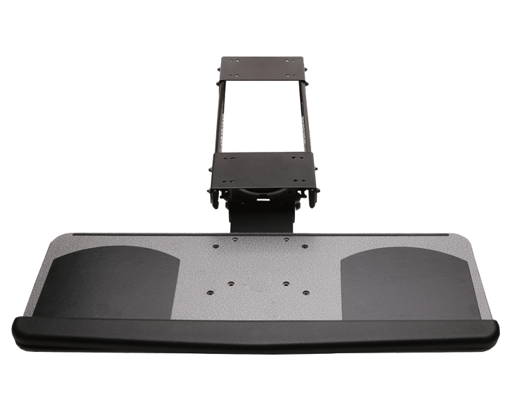 DL-DA4 эргономичный кронштейн kayboard с подставкой для коврика для мыши, подставка для лотка для большой маленькой пластины, регулируемая высота, наклон, поворот