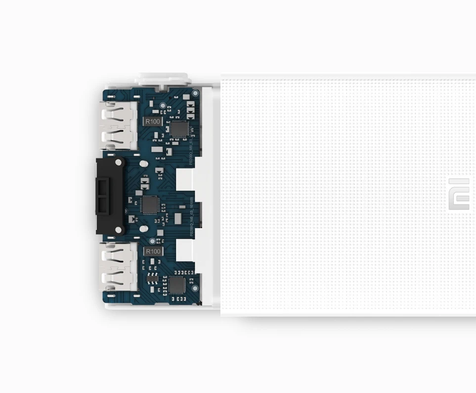 Xiao mi power Bank 20000mAh 2C портативное зарядное устройство mi внешний аккумулятор power bank 20000 mah Поддержка QC3.0 Dual USB для мобильных телефонов