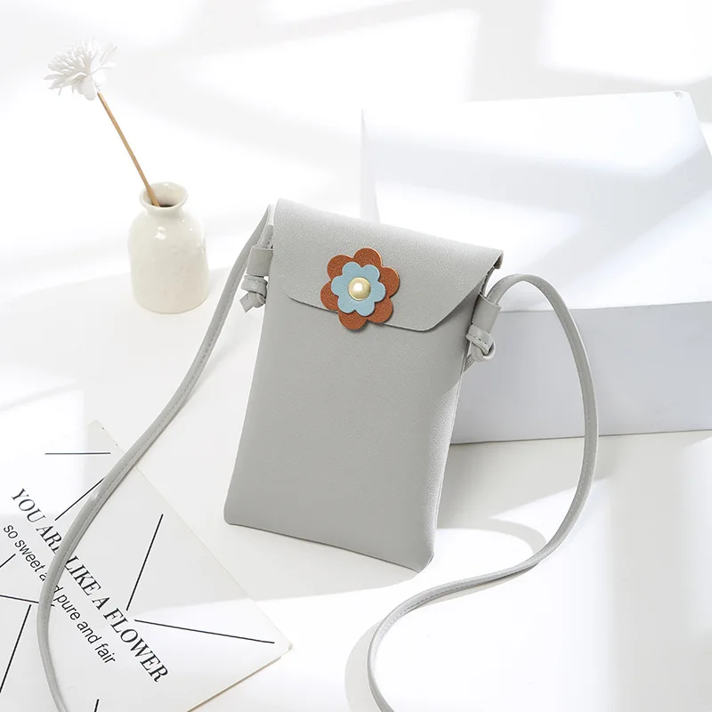 G034(Gray) Новые женские сумки-мессенджеры женская сумка кожаная сумка через плечо сумка-книжка сумка-портфель сумка для сотового телефона - Цвет: G034(Gray)