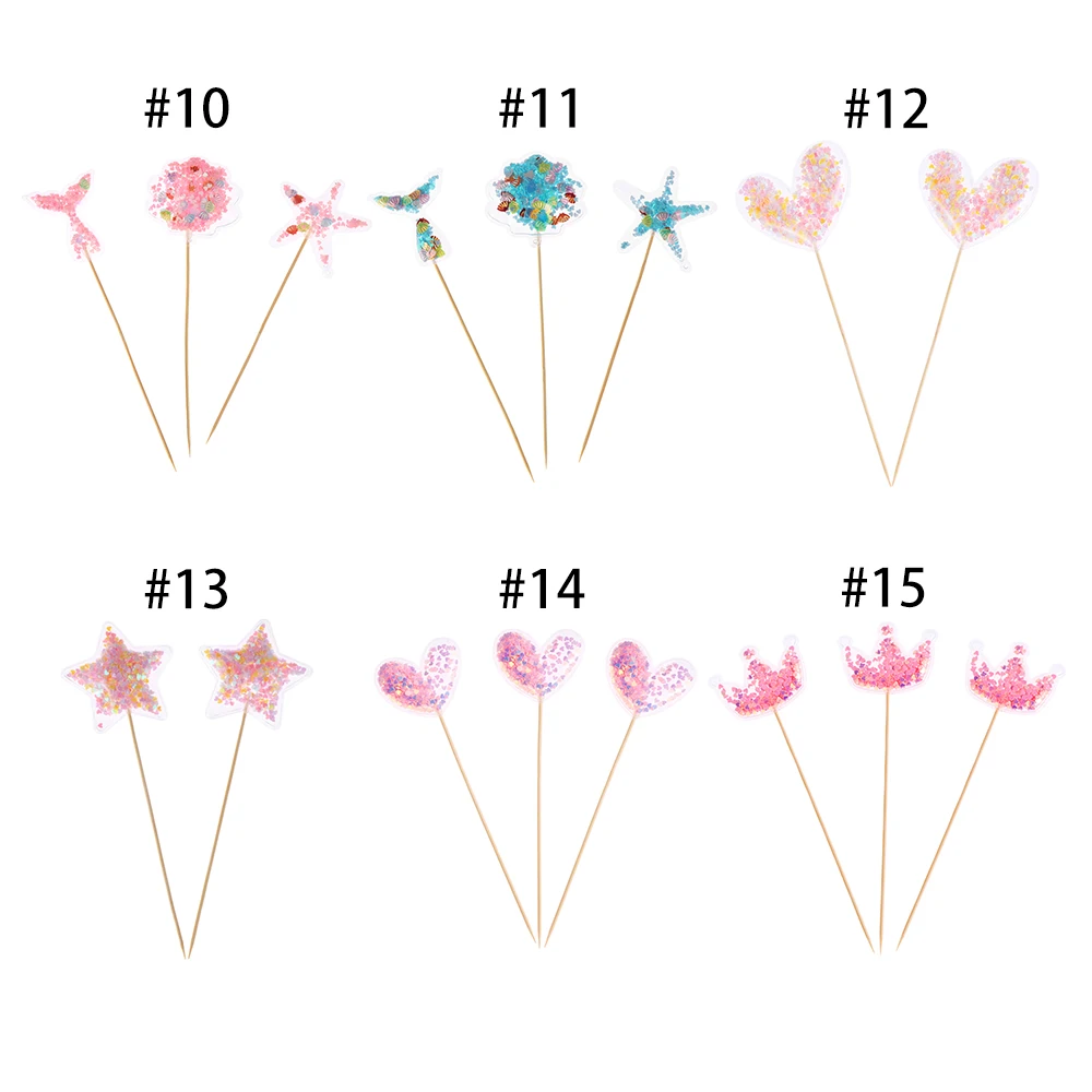 Новинка 2019 Модный Блестящий Прозрачный блестящий декор для дня рождения