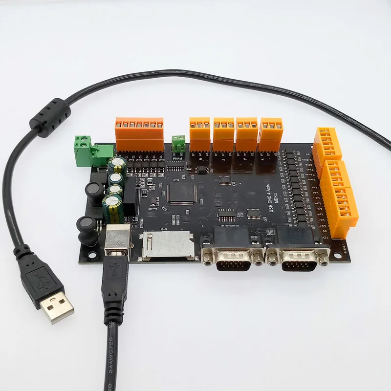 MACH3 гравировальный станок 4 осевой ЧПУ разделочная плата USB интерфейс драйвер