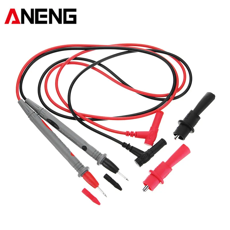 ANENG 1000V 10A 1 пара универсальная Цифровой мультиметр Тесты Кабель Тестового зонда