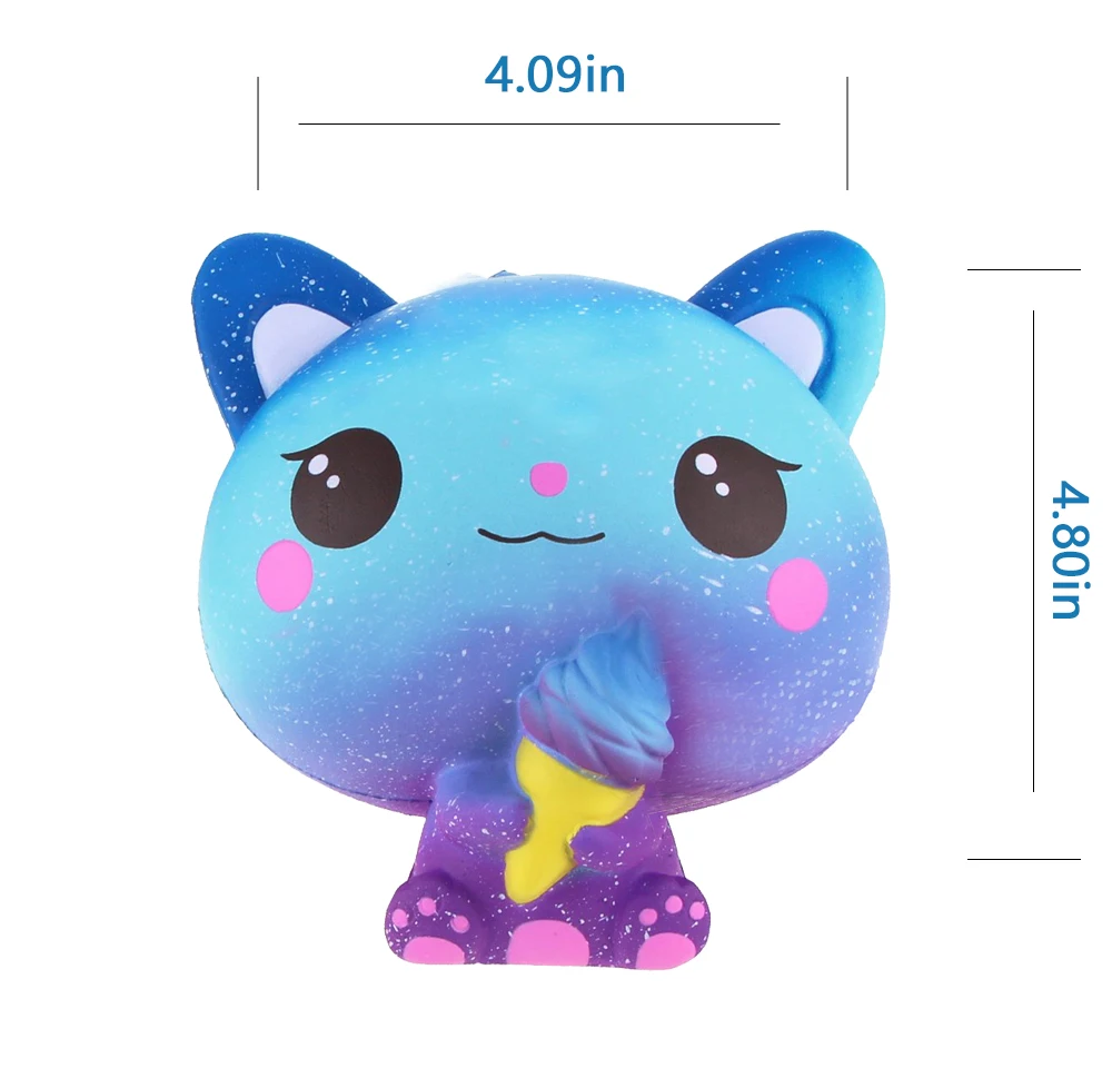 Kawaii jumbo squishy unicorn сжимаемых игрушек медленно поднимающийся Единорог Мягкий пакет антистресс подарок
