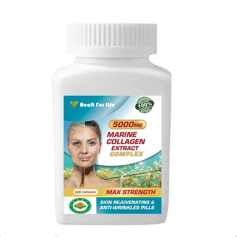 Морской коллаген (гидролизованный) 5000 мг волосы кожа ногти старение пусть вы