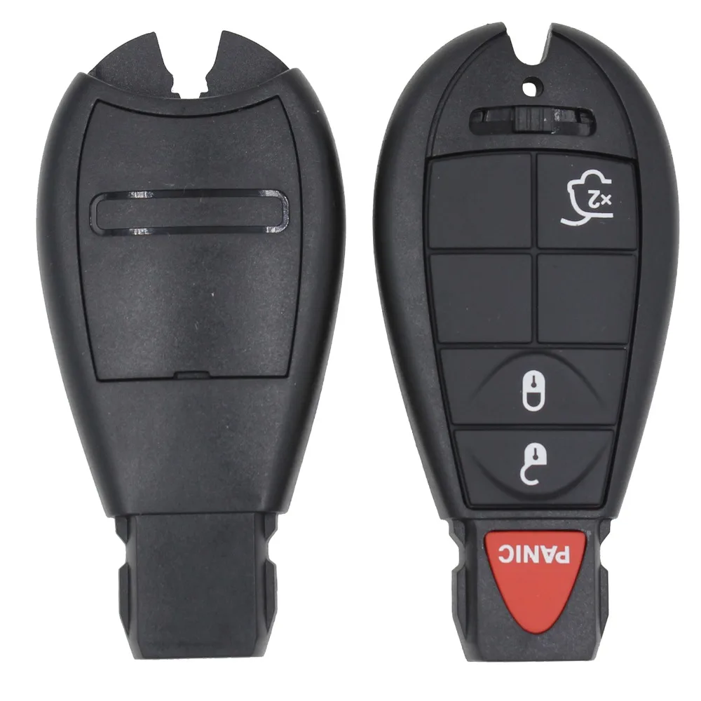 4 кнопки дистанционного управления Корпус ключа для Chrysler Jeep Commander Grand Cherokee Замена