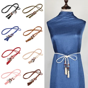 Женский ремень из искусственной кожи, цвет в ассортименте