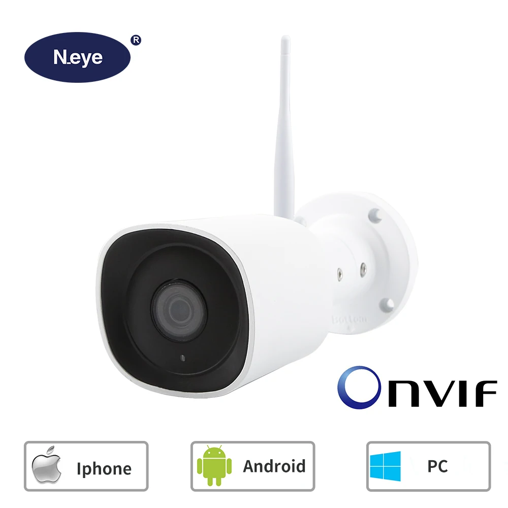 Наружная камера Wifi 1080p IP водонепроницаемая видеонаблюдения с ночным видением onvif