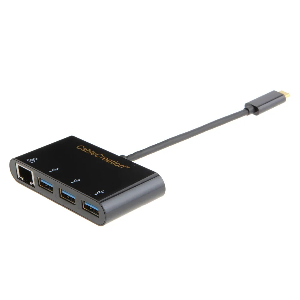 Кабель USB 3 1 C в порта s 0 концентратор + гигабитный Ethernet порт адаптер для нового Macbook
