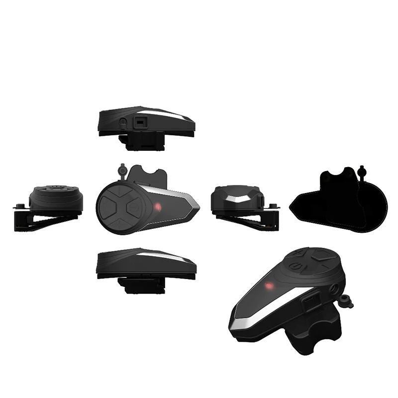 AAAE 1000 м BT-S3 шлем домофон гарнитура мотоцикл Bluetooth переговорные Handsfree FM радио Водонепроницаемый BT Интерком 5 Лэнг