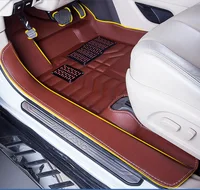 Myfmat custom foot leather car floor mats for AUDI A4 A4L A6L A6 A1 A7 A8 A3 SQ5 RS-5 Rs-7 healthy environment-friendly fashion