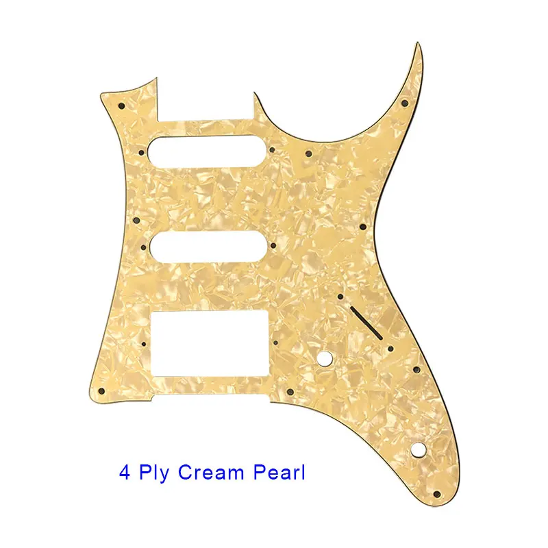 4 ply cream pearl Pleroo гитарные партии Палочки гвардии костюм для Японии MIJ Ibanez GRX40 гитара лучшее качество HSS Палочки гвардии - Цвет: 4 ply cream pearl