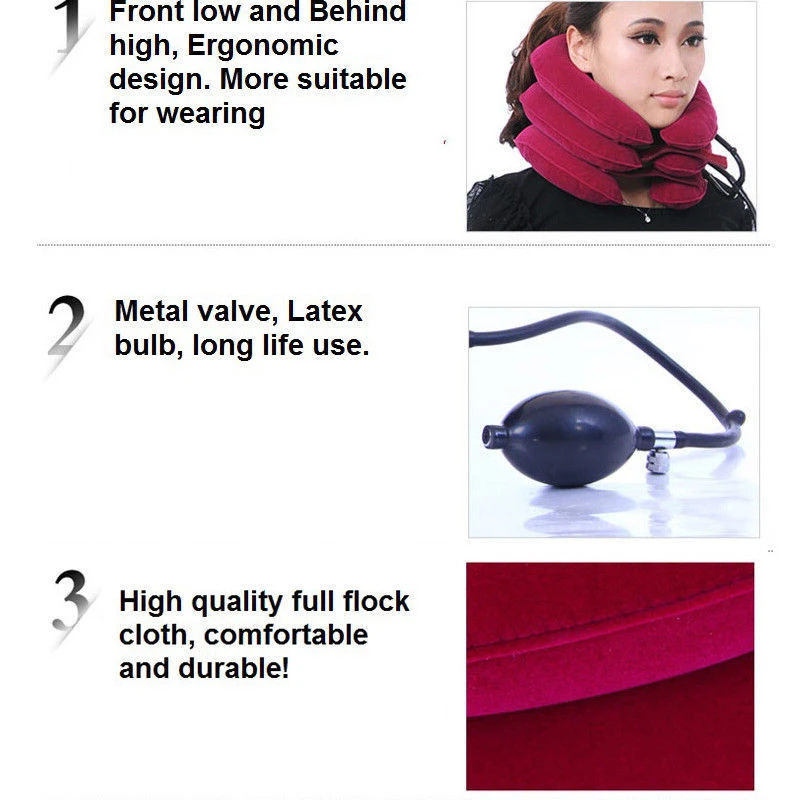 Надувной массажный компрессор для шеи шейного отдела позвоночника