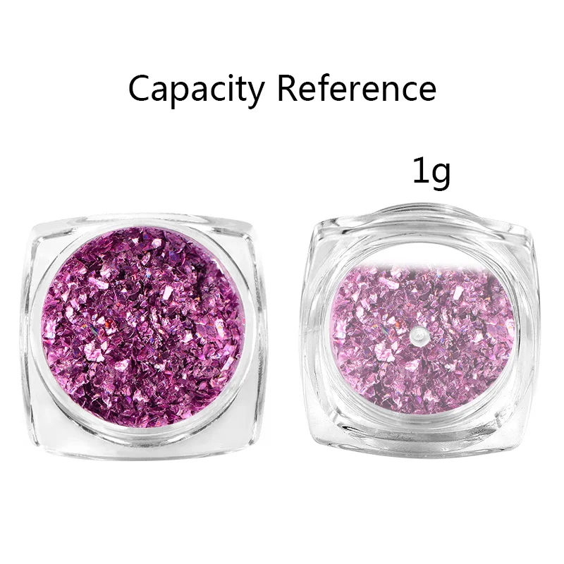 T-TIAO CLUB 1 Box Holo Nail Sequins Powder Gradient Flake Glitter Manicure Art Paillettes Decoration Tips | Красота и здоровье