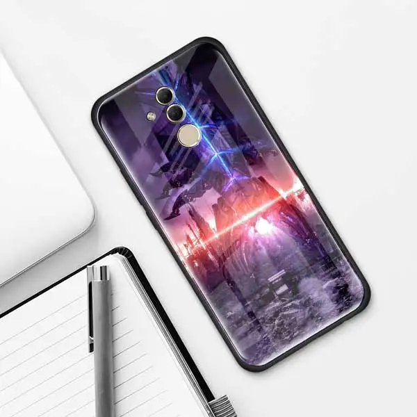 005 Чехол из закаленного стекла N7 Mass Effect для huawei P30 Pro P10 P20 P30 Lite mate 10 20 Pro Honor 20 Pro 8X чехол s - Цвет: 005