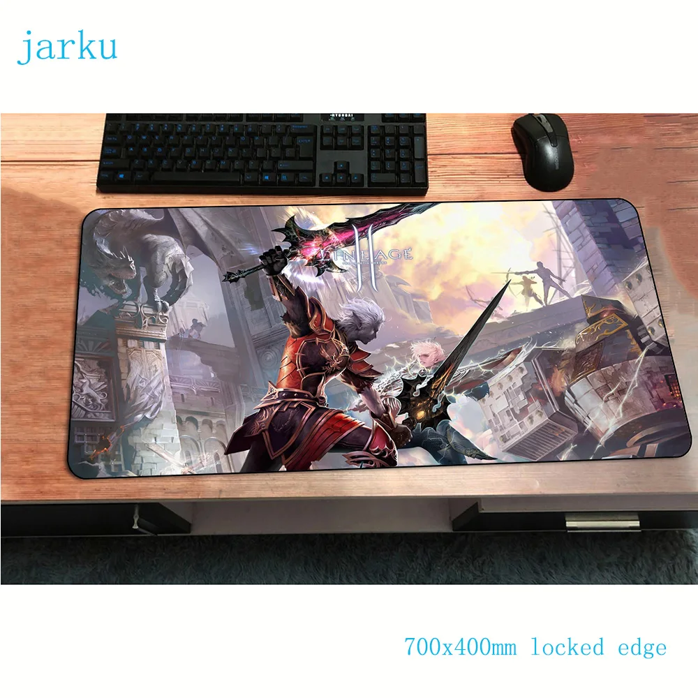 Lineage 2 коврик для мыши 700x400x3 мм классный новый компьютерный геймпад ПК игровой с