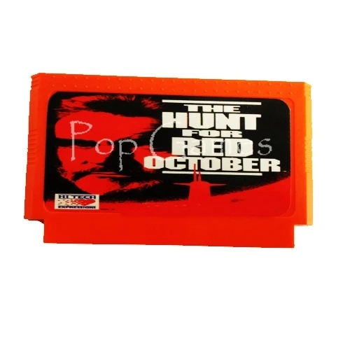 The Hunt for Red October 60 Pins Game Cartridge 8 Bit Console Drop Shipping | Электроника