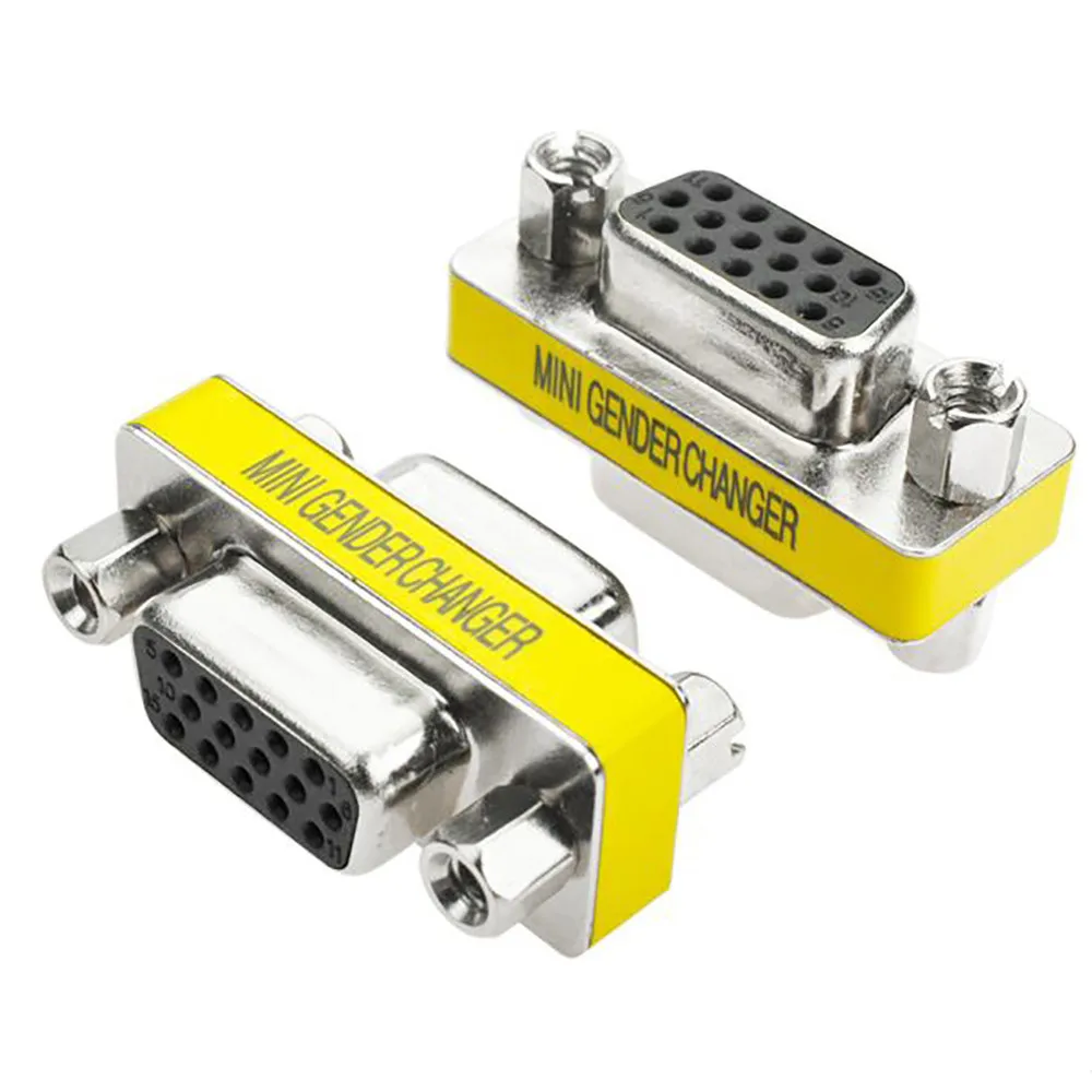 HIPERDEAL VGA/SVGA 15pin адаптер для смены пола женский соединитель расширителя кабеля 4 26| |