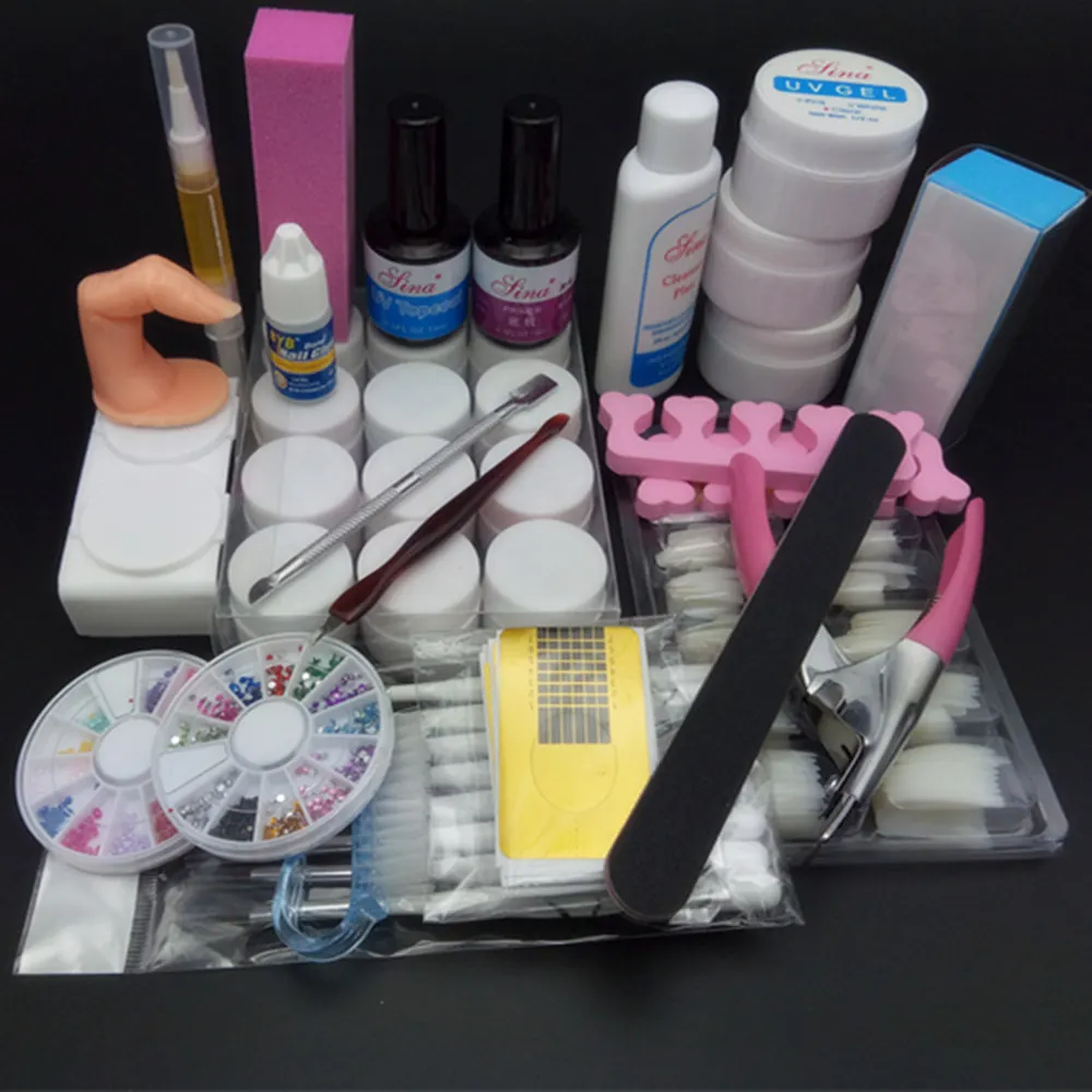 

Инструмент для дизайна ногтей TIPART, полный набор из 12 цветов, набор для УФ-геля, кисть для ногтей, одно базовое покрытие + одно верхнее покрыти...