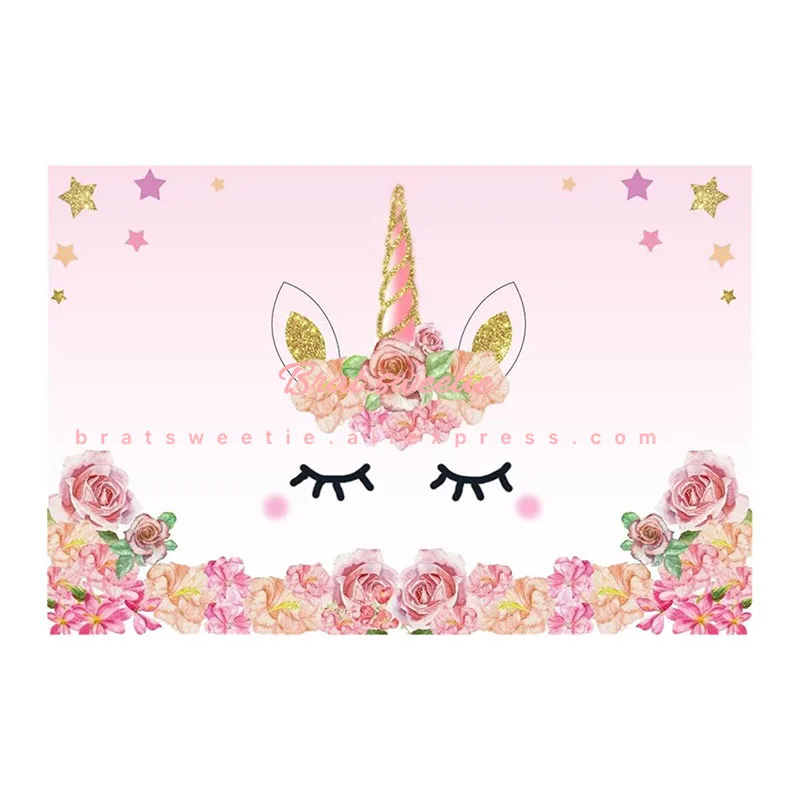 UNC eyelash Backdrop 210X150 см вечерние фоны с единорогом и цветами на день рождения для фотосъемки новорожденных, Вечерние Декорации для девочек - Цвет: UNC eyelash Backdrop