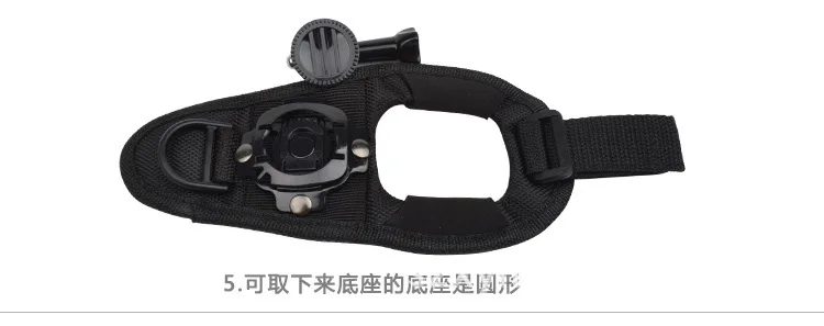 Go pro 360 колеса штатив на ремне ремешок крепление руку запястье для gopro hero 6 5 4 3+ 2 sj4000 sj5000 xiaomiyi камера