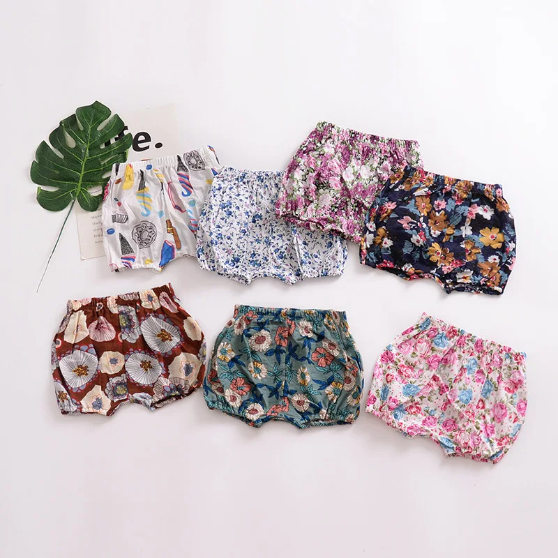 Infant Baby Clothes Toddler Girl Bread Pants Newborn Bebe Big PP Shorts Kid Girls Cotton Bedding Bloomers Summer Bottoms Outfits | Детская