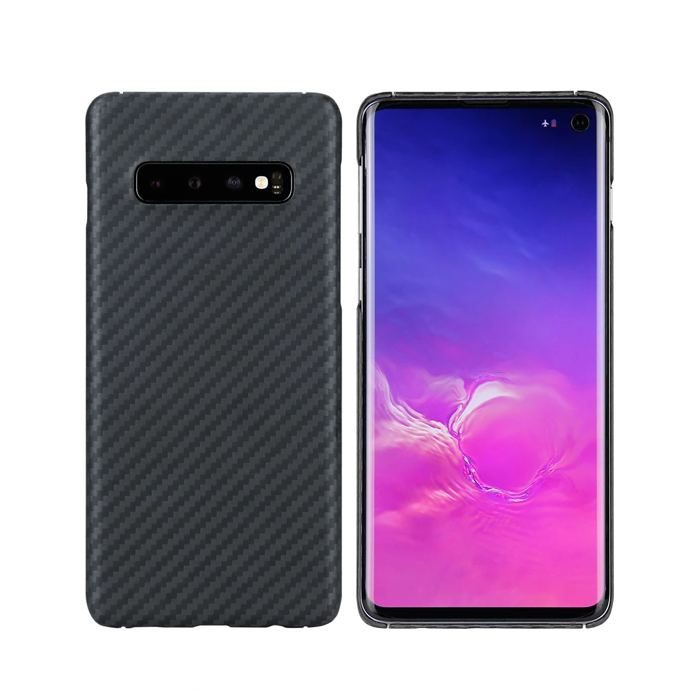 Защитный чехол для Samsung S10 + Plus S10e минималистичный Тонкий из углеродного