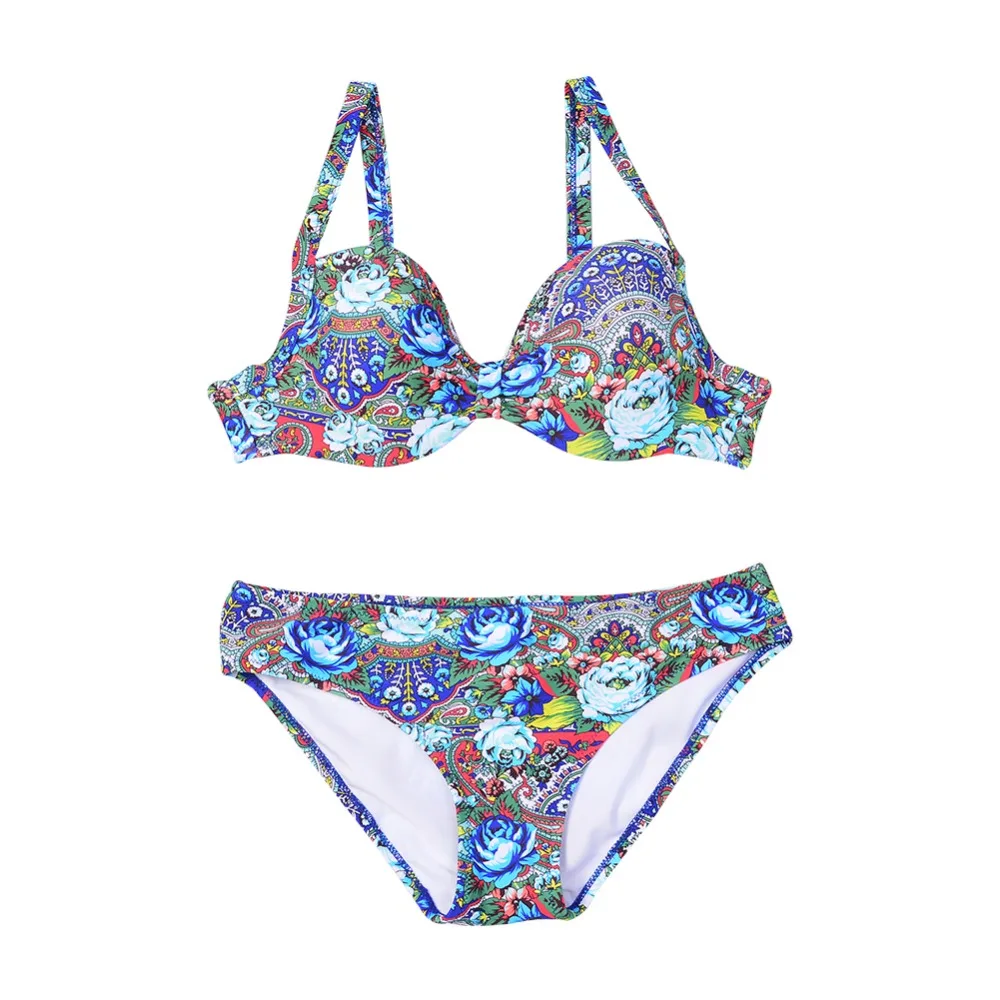 FOCLASSY сексуальный летний пуш-ап купальник женский бикини 2018 1820 |
