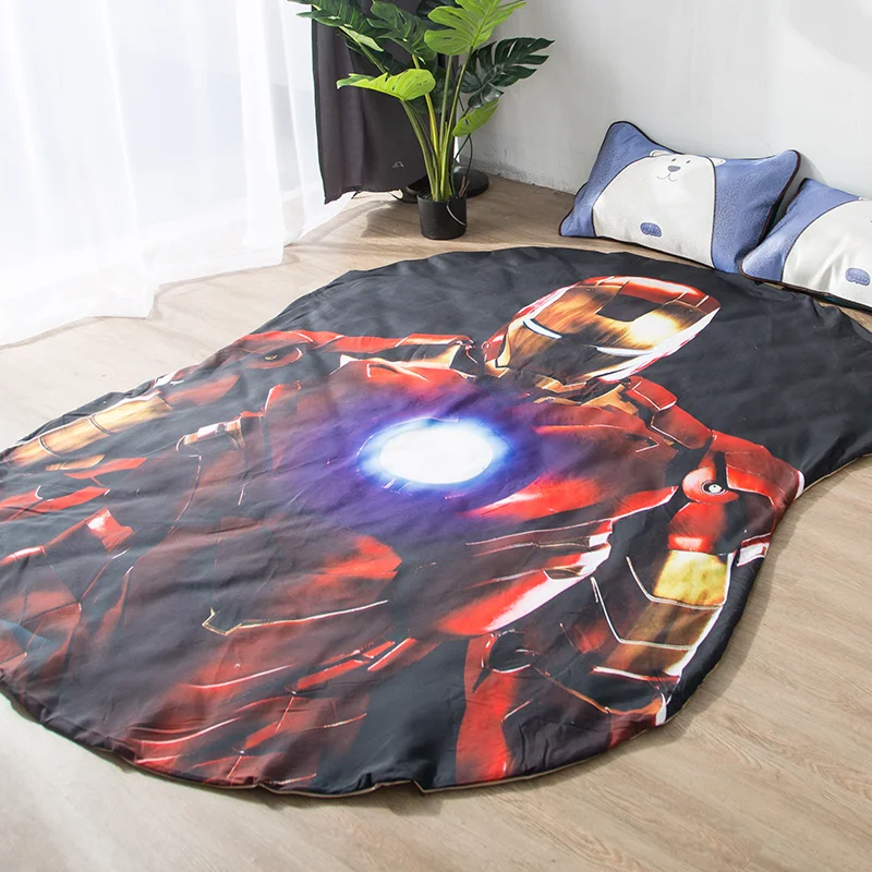 1 шт., Крутое одеяло Marvel, Железный человек, кондиционер, одеяло для детей и взрослых, Мстители, Железный человек, одеяло, прохладное, летнее постельное белье