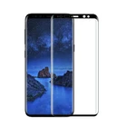 3D изогнутое закаленное стекло с полным покрытием клея для Samsung Galaxy S9 полное покрытие 9H Защитная пленка для экрана для Samsung Galaxy S9 Plus