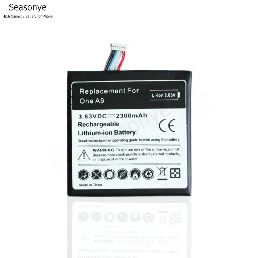 Seasonye 2300mAh B2PQ9100 3.83VDC сменный литий полимерный аккумулятор для HTC One A9 A9U A9T A9W A9D + код