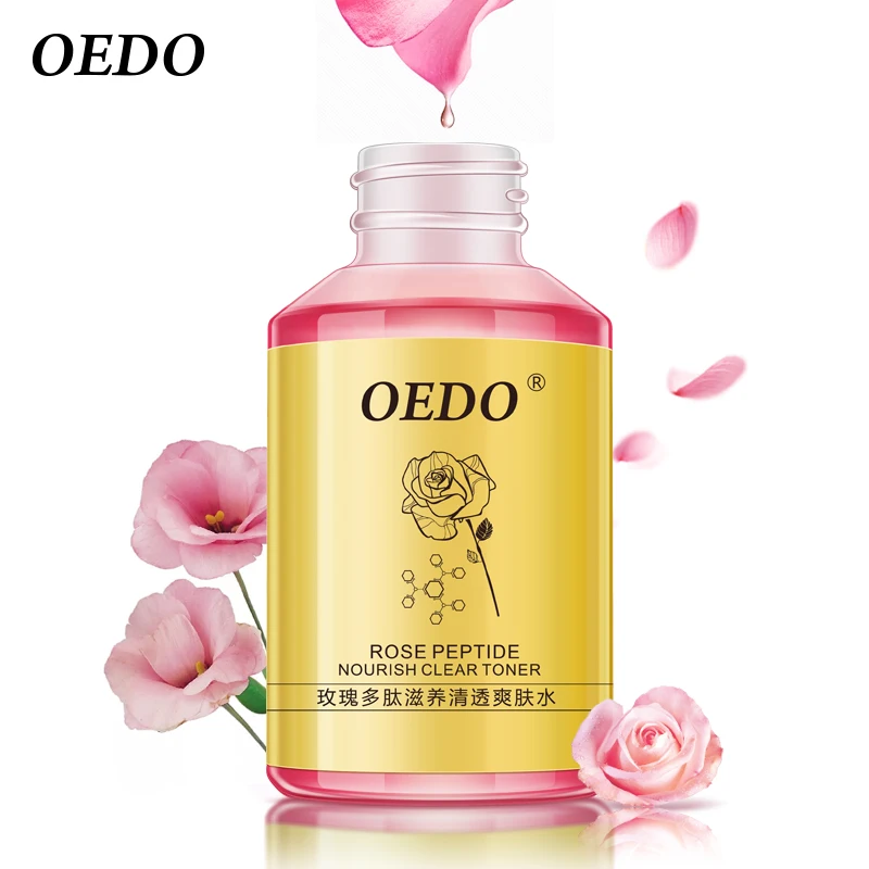Очищающий тоник OEDO с розовым пептидом уход за кожей отбеливание увлажнение