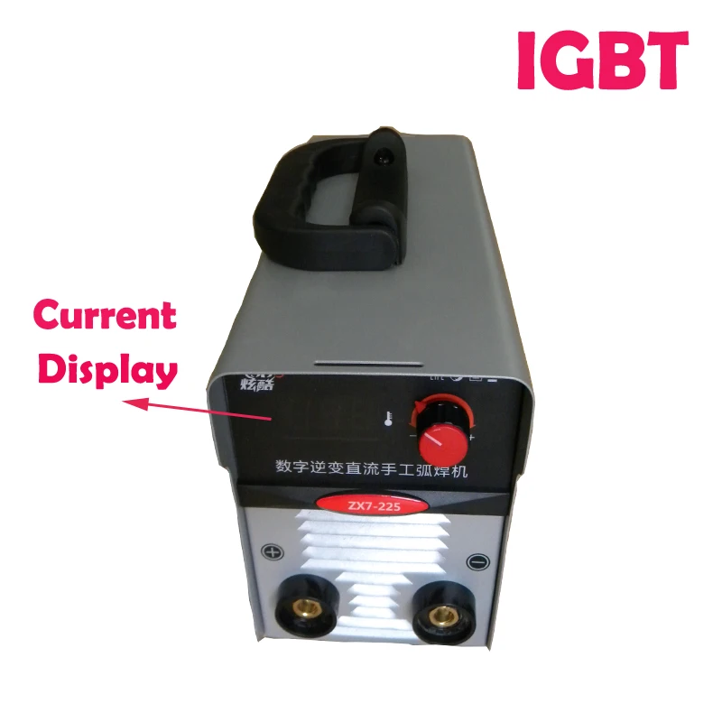 IGBT инверторный электрод 2,0, 3,2, 4,0 мм Цифровой измеритель дисплей сварочный аппарат DC MMA-225 дуговой палкой сварочный аппарат аксессуары