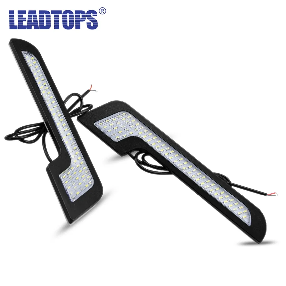 LEADTOPS 2 шт. высокого Мощность светодиодный ДРЛ Универсальные Автомобильные