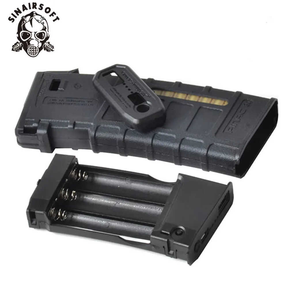 SINAIRSOFT Журнал Стиль power bank чехол без батареи Интеллектуальный портативный источник питания Открытый Охота аварийное снаряжение подарок