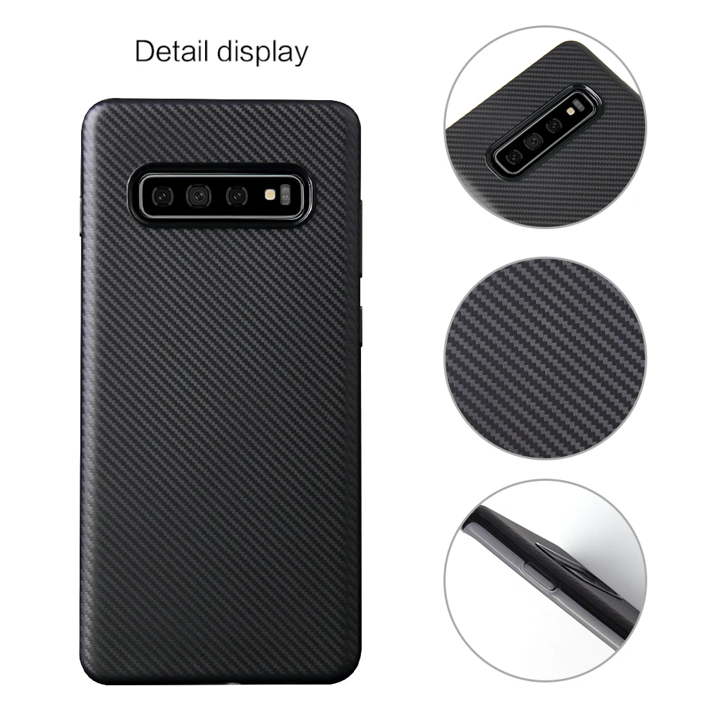 Heyytle Мягкий чехол из углеродного волокна для samsung Galaxy S10 S9 S8 плюс S7 край A5 A8 A7 ультра