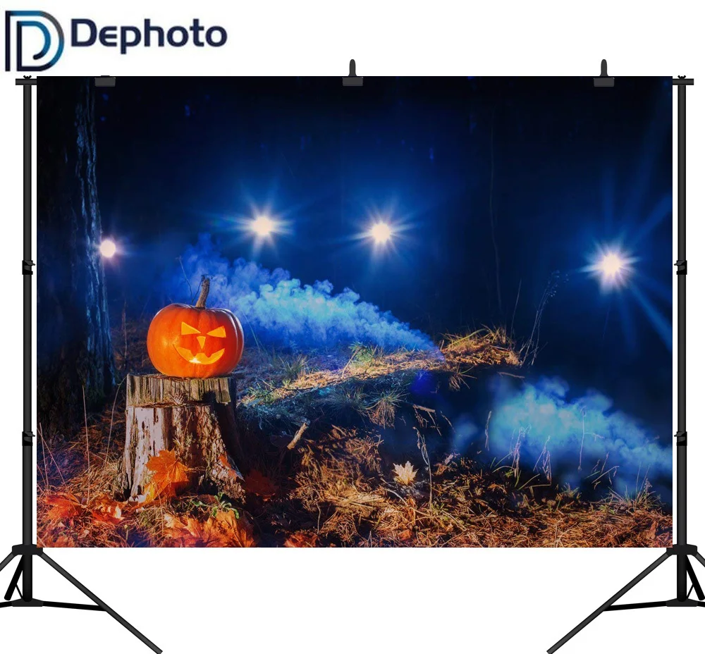 Dephoto Тыква фотографии фоны фон на Хэллоуин для вечерние фотостудии детей Foto